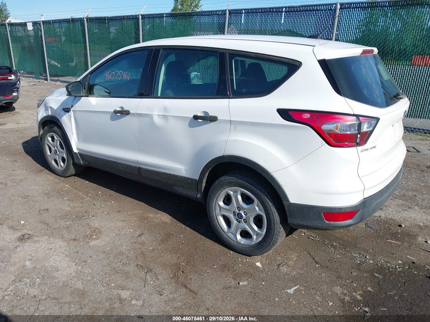 Vin: 1fmcu0f74hub27582, lot: 46575008, ford escape s 20173