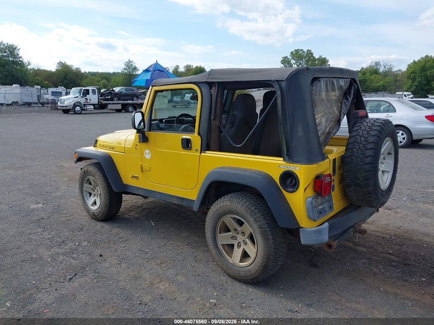 2006 JEEP WRANGLER auction photo 3