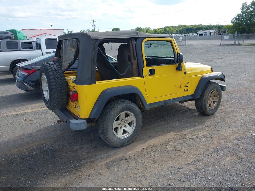 2006 JEEP WRANGLER auction photo 4
