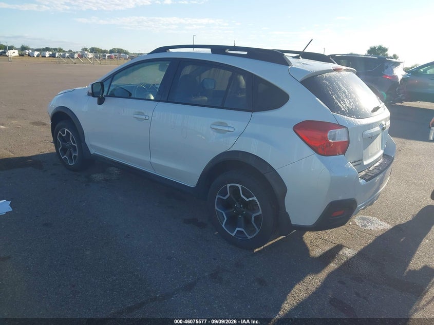 Vin: jf2gpagc0eh342493, lot: 46575124, subaru xv crosstrek 2.0i limited 20143
