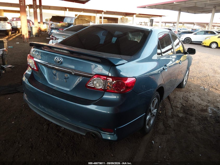 Vin: 5yfbu4ee2dp144458, lot: 46575158, toyota corolla s 20134