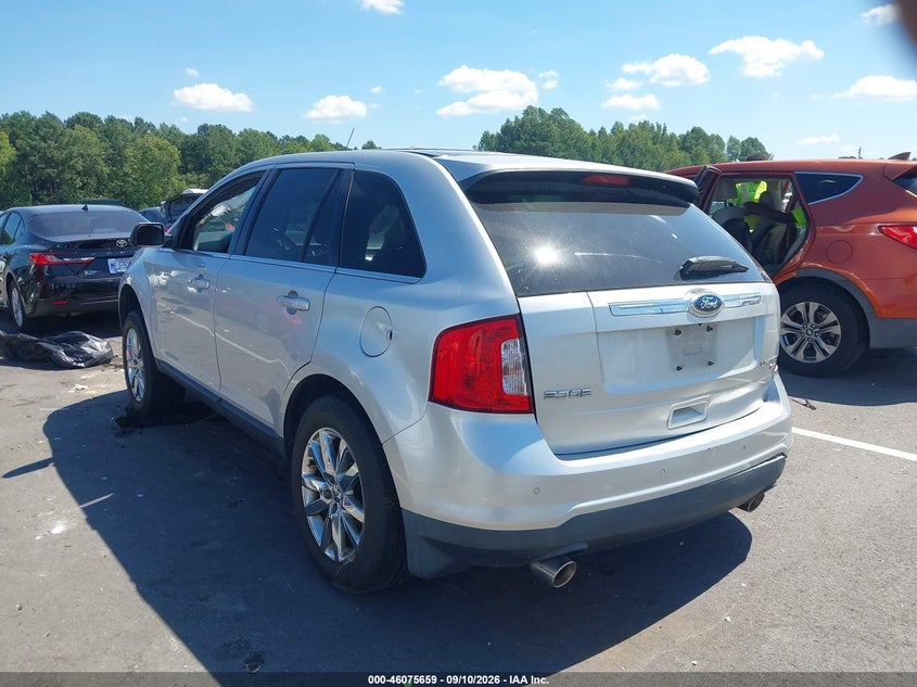 Vin: 2fmdk4kc2cba94925, lot: 46575206, ford edge limited 20123