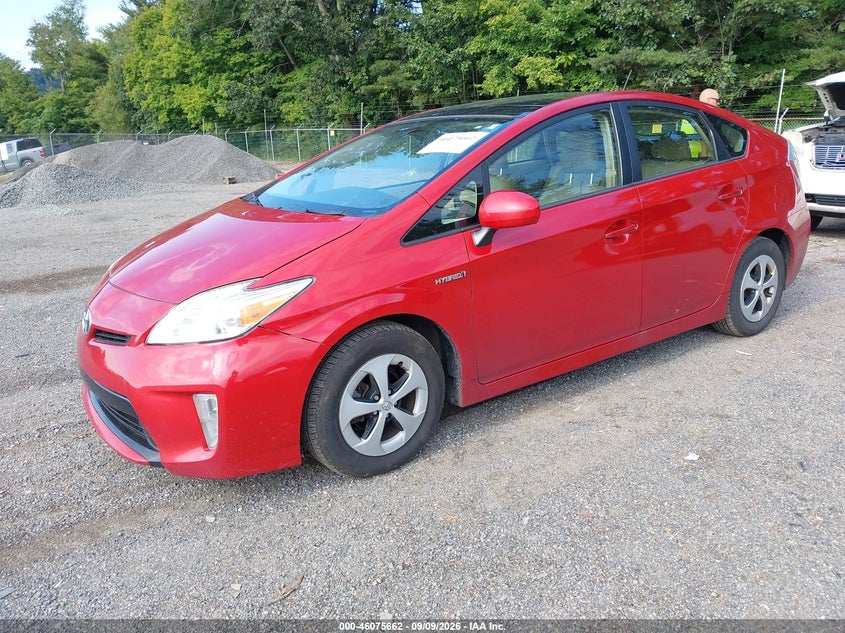 Vin: jtdkn3du9f1885004, lot: 46575209, toyota prius four 20152