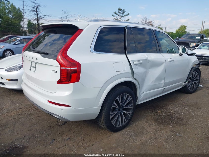 Vin: yv4102pk7m1741248, lot: 46575222, volvo xc90 t5 momentum 7 passenger 20214