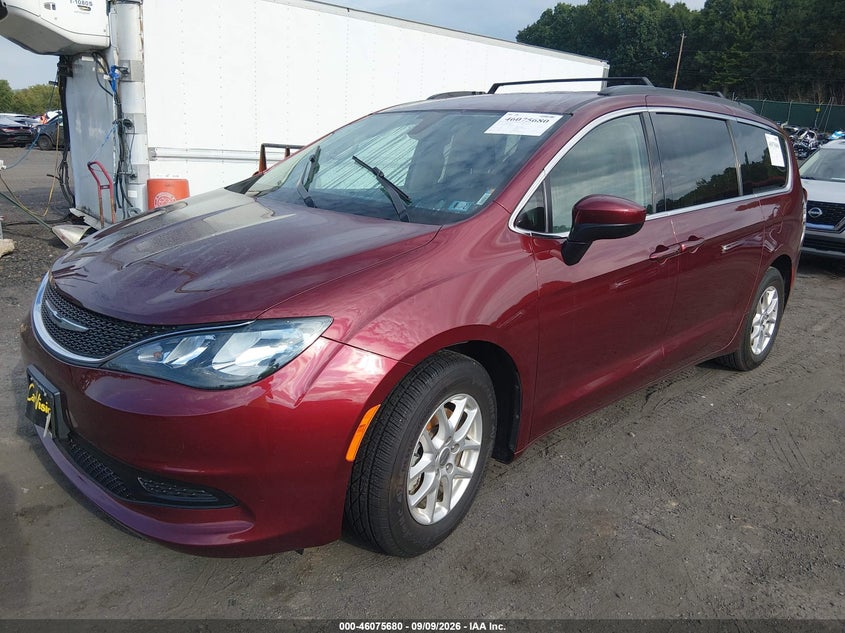 Vin: 2c4rc1dg0mr549673, lot: 46575227, chrysler voyager lxi 20212