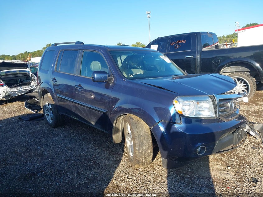 Vin: 5fnyf4h5xeb047599, lot: 46575253, honda pilot ex-l 2014 img_1