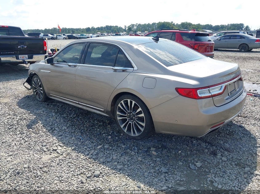 Vin: 1ln6l9np0l5603674, lot: 46575256, lincoln continental reserve 20203