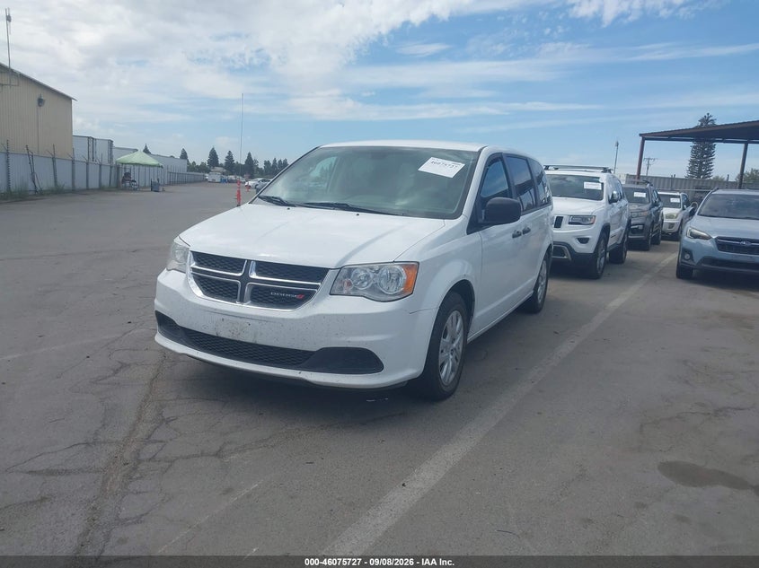 Vin: 2c4rdgbg7kr807431, lot: 46575274, dodge grand caravan se 20192