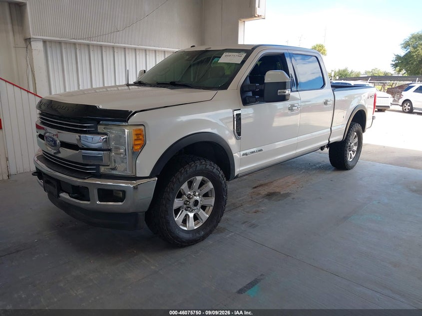Vin: 1ft7w2bt5hee54341, lot: 46575297, ford f-250 lariat 20172