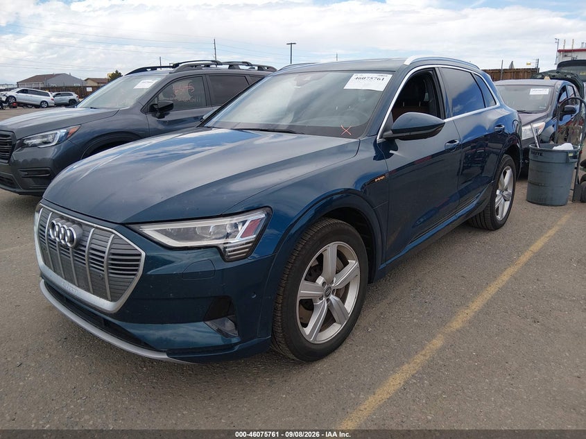 Vin: wa1vaage7kb014036, lot: 46575308, audi e-tron premium plus 20192