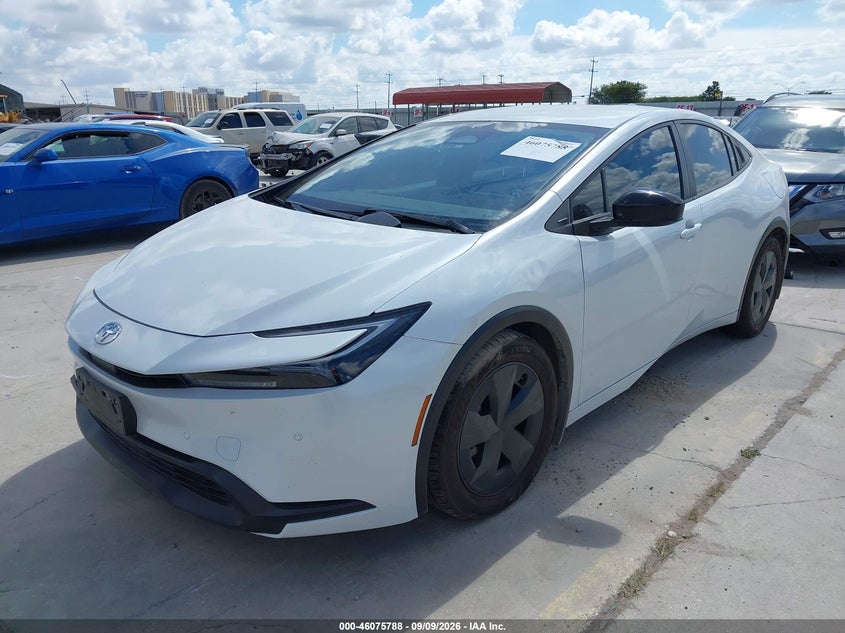 Vin: jtdacaau7s3057221, lot: 46575335, toyota prius le 20252