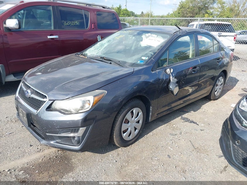 Vin: jf1gjaa63fh023860, lot: 46575338, subaru impreza 2.0i 20152