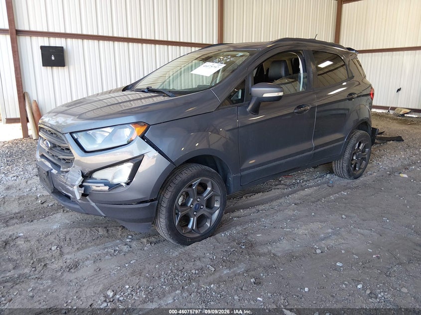Vin: maj6p1clxjc222424, lot: 46575344, ford ecosport ses 20182