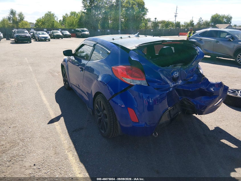 Vin: kmhtc6ad6cu052797, lot: 46575351, hyundai veloster base w/black 20123