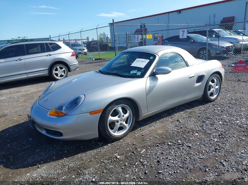 1998 Porsche Boxster, Roof, IAAI, VIN WP0CA2989WU622290 — photo 2