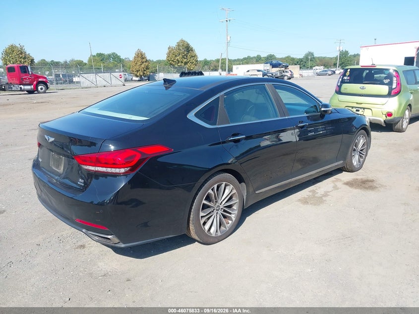Vin: kmhgn4je8hu173556, lot: 46575380, genesis g80 3.8 20174