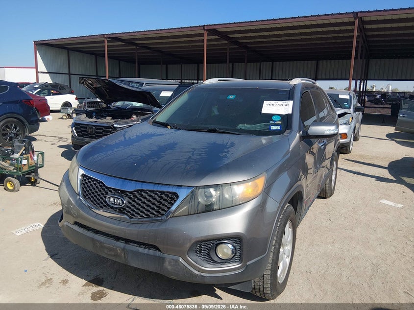 Vin: 5xykt4a12bg098623, lot: 46575383, kia sorento lx 20112