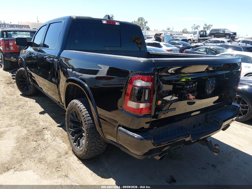 Vin: 1c6srfjt3nn240932, lot: 46575411, ram 1500 laramie  4x4 5'7 box 20223