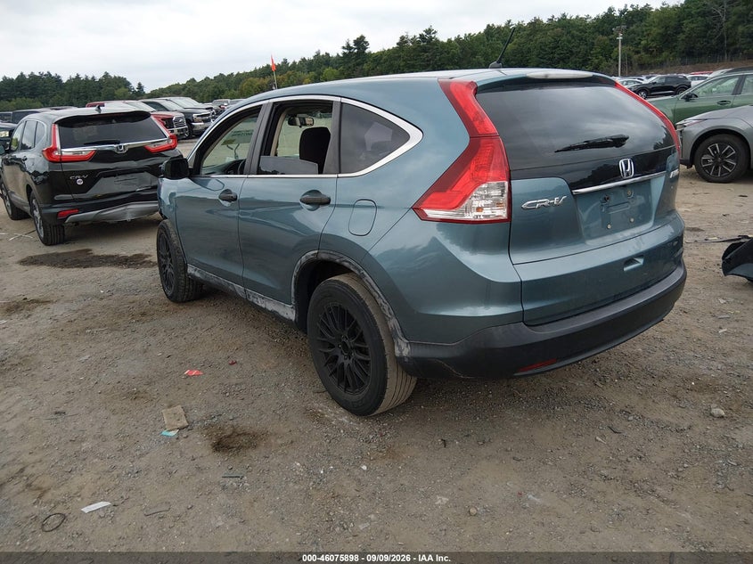 Vin: 5j6rm4h39dl046037, lot: 46575445, honda cr-v lx 20133