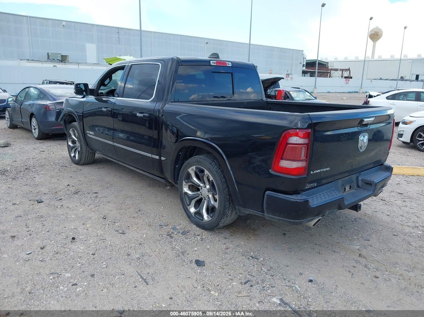 Vin: 1c6rreht4kn872090, lot: 46575452, ram 1500 limited  4x2 5'7 box 20193