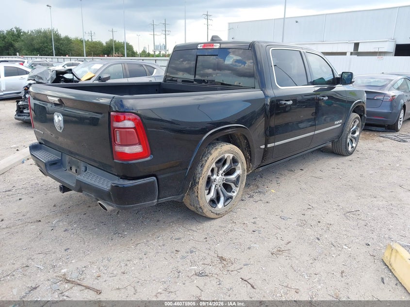 Vin: 1c6rreht4kn872090, lot: 46575452, ram 1500 limited  4x2 5'7 box 20194