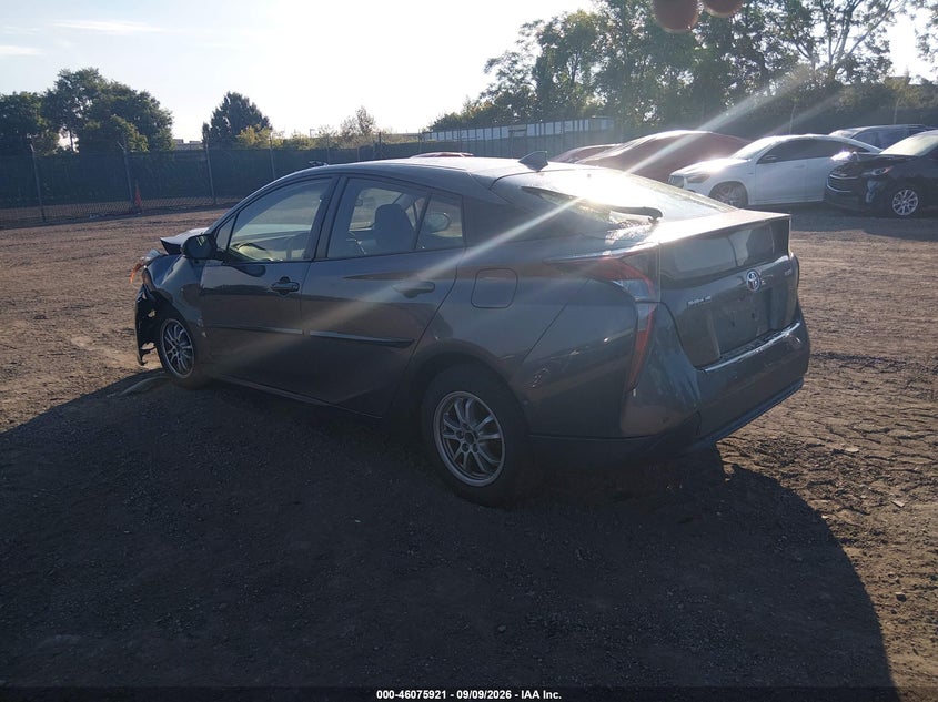 2017 TOYOTA PRIUS auction photo 3