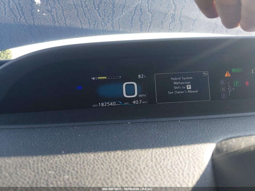 2017 TOYOTA PRIUS auction photo 7