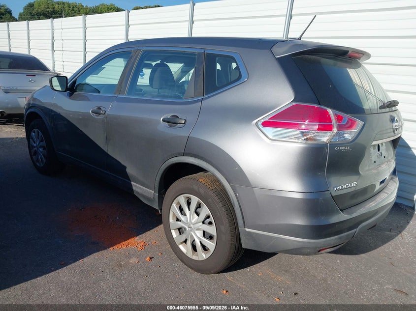 Vin: knmat2mv7gp732107, lot: 46575502, nissan rogue s 20163