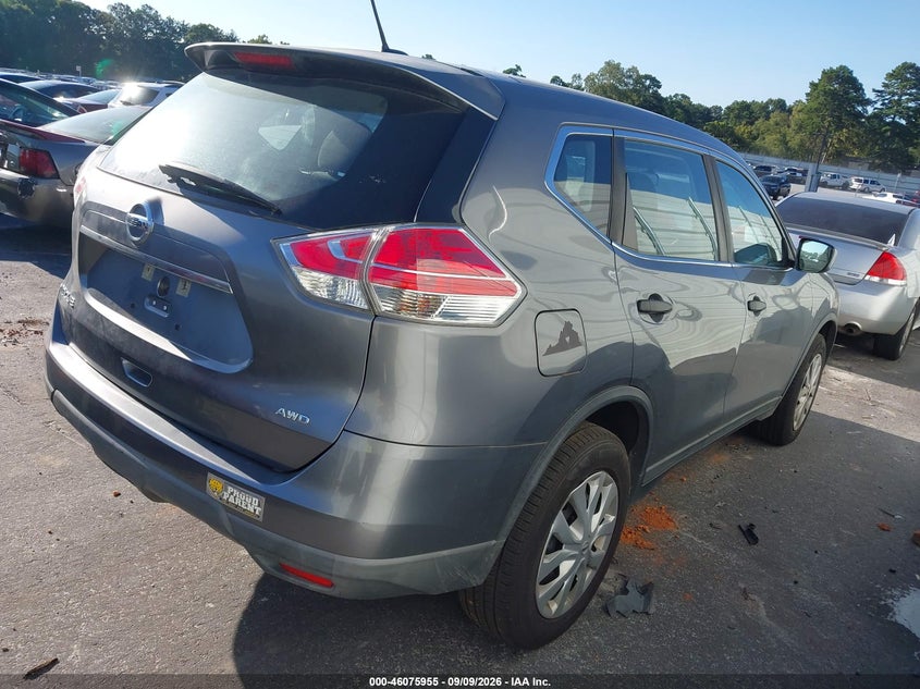 2016 NISSAN ROGUE auction photo 4