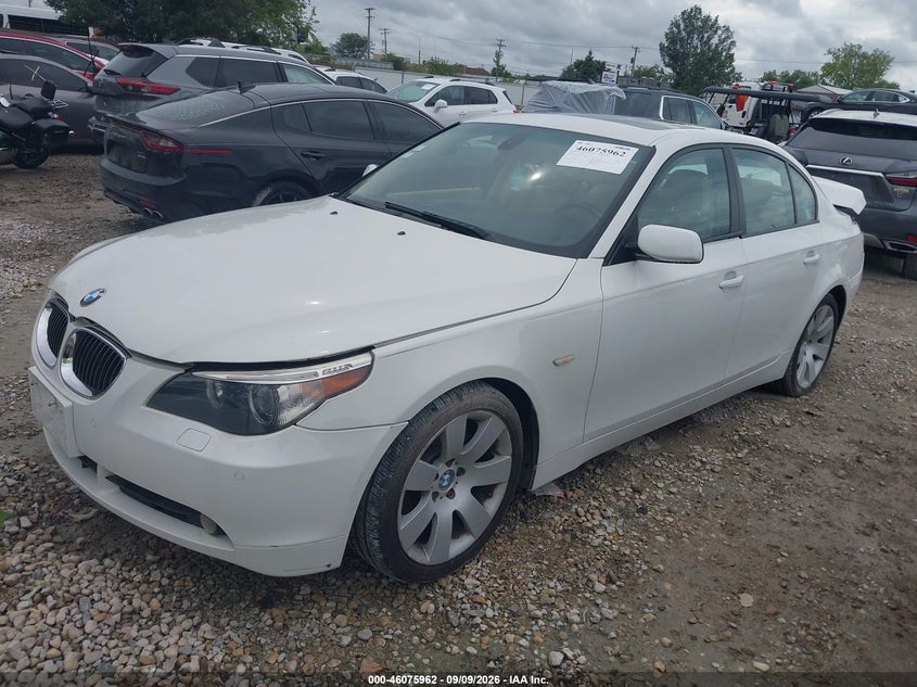 BMW 530I 2006 VIN WBANE73566CM31051