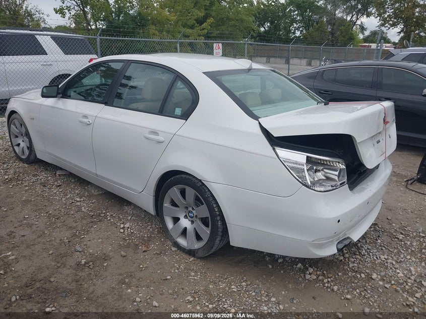 BMW 530I 2006 VIN WBANE73566CM31051