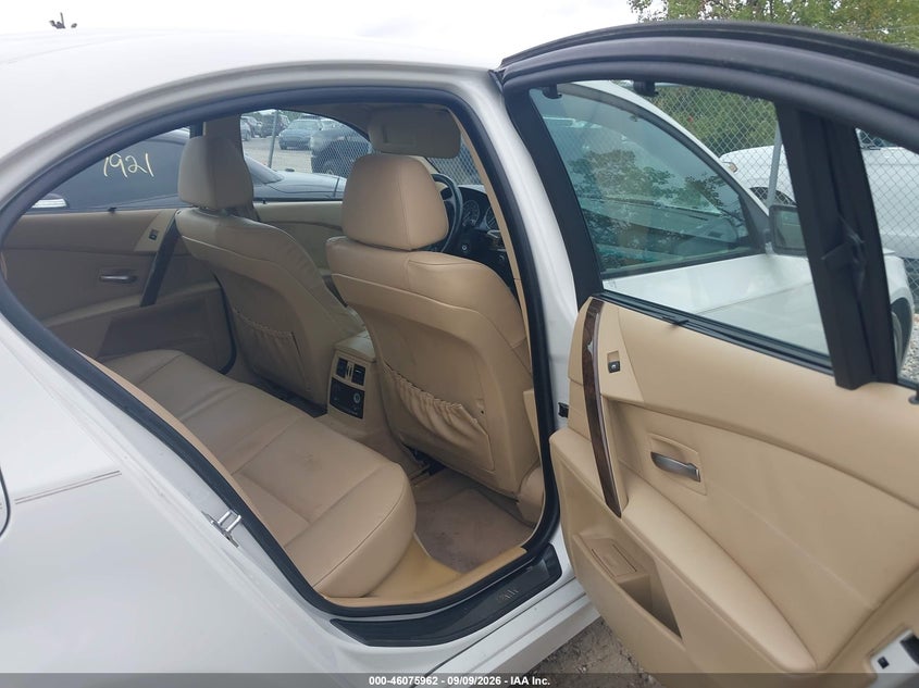 BMW 530I 2006 VIN WBANE73566CM31051