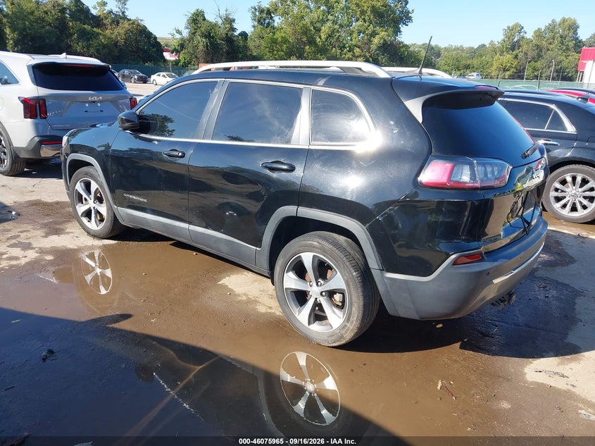Vin: 1c4pjldb5kd325280, lot: 46575512, jeep cherokee limited fwd 20193