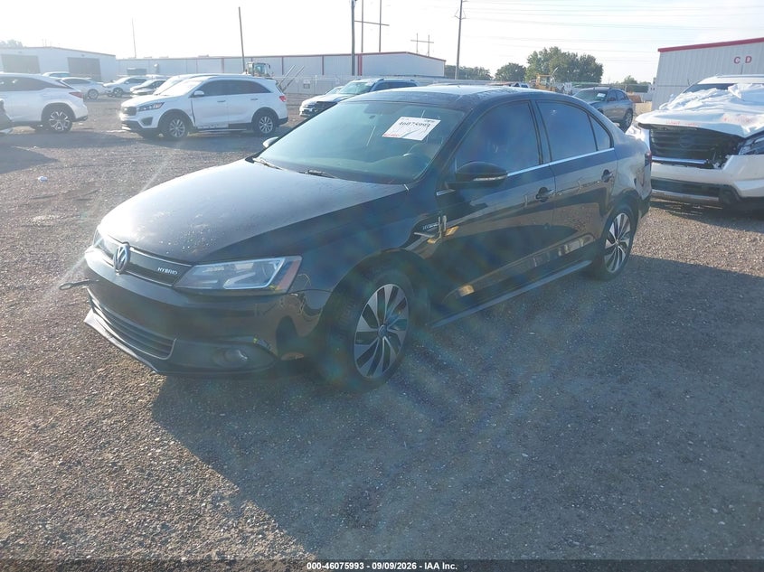 2014 VOLKSWAGEN JETTA HYBRID auction photo 2