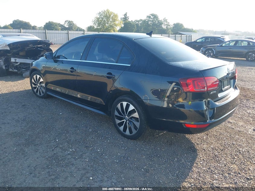 2014 VOLKSWAGEN JETTA HYBRID auction photo 3