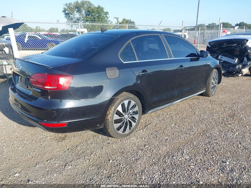 2014 VOLKSWAGEN JETTA HYBRID auction photo 4