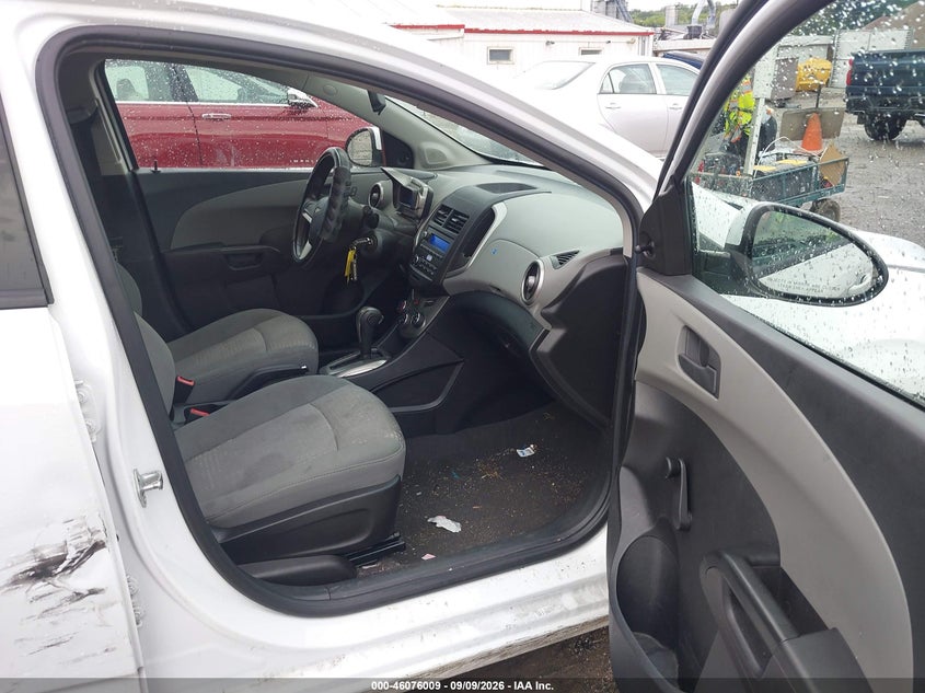 CHEVROLET SONIC 2015 VIN 1G1JA6SH3F4160438