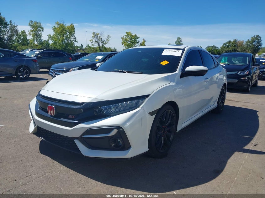 Vin: 2hgfc1e58lh705657, lot: 46575558, honda civic si sedan 20202