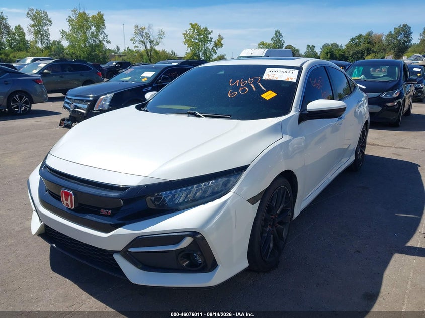 HONDA CIVIC SI 2020 VIN 2HGFC1E58LH705657