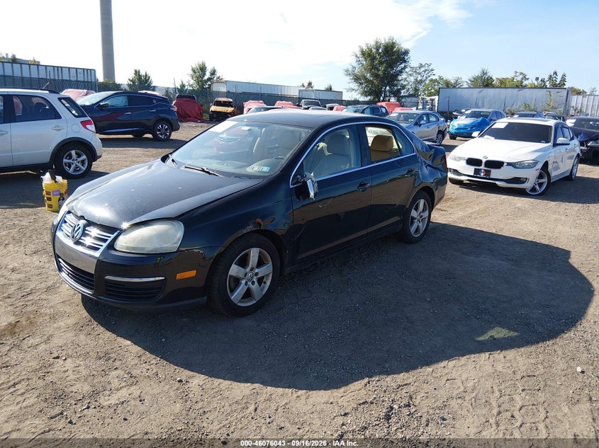 2009 Volkswagen Jetta, Лівий бік, IAAI, VIN 3VWRM71K09M087524 — фото 2