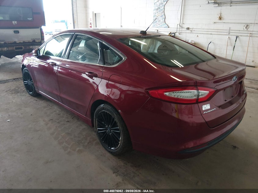 Vin: 1fa6p0hd0e5395634, lot: 46575609, ford fusion se 20143