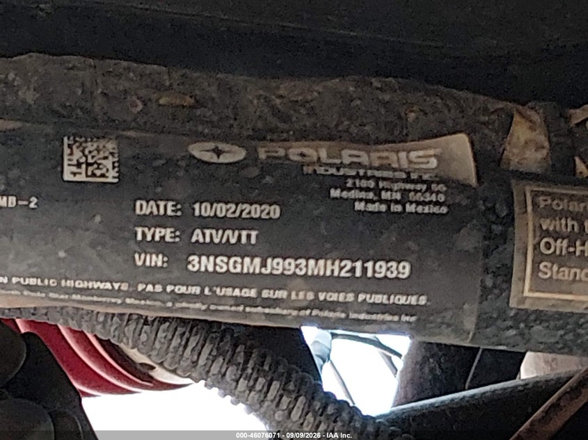 POLARIS GENERAL 2021