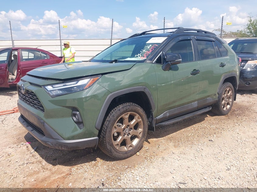Vin: 2t3uwrfv2rw230610, lot: 46575644, toyota rav4 hybrid woodland edition 20242