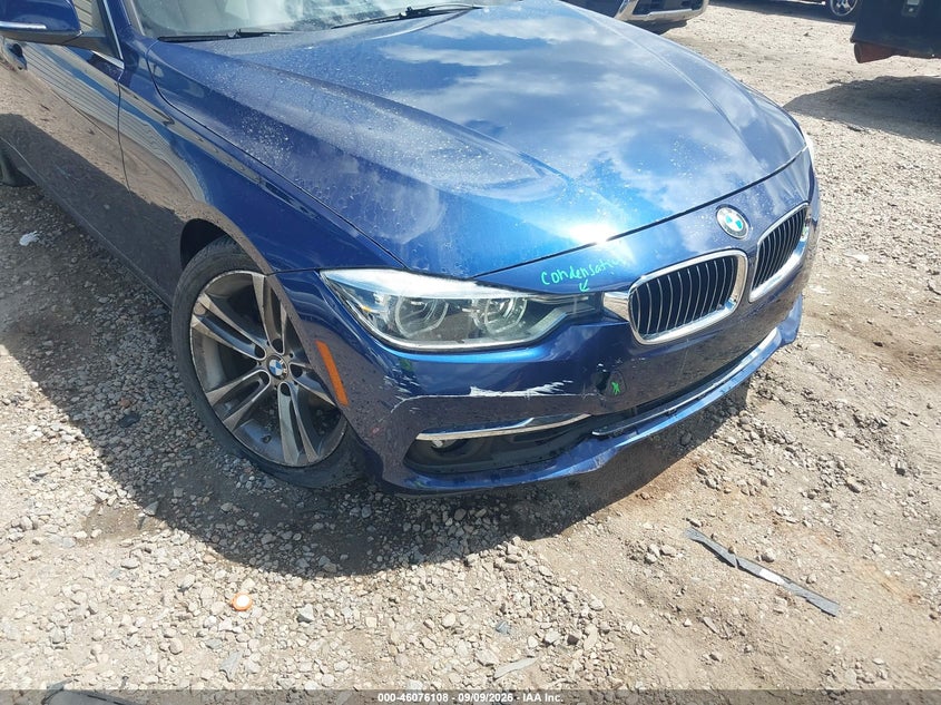BMW 330I 2017 VIN WBA8B9G38HNU53117
