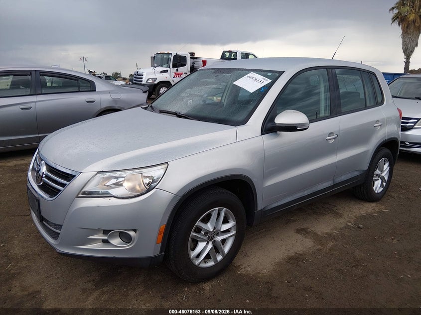 Vin: wvgav7ax4bw524399, lot: 46575699, volkswagen tiguan s 20112