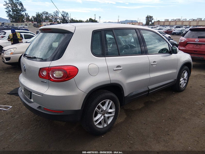 Vin: wvgav7ax4bw524399, lot: 46575699, volkswagen tiguan s 20114