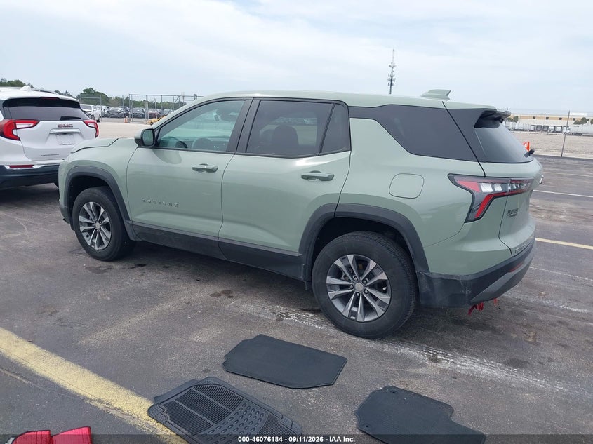 Vin: 3gnaxheg2sl132422, lot: 46575731, chevrolet equinox fwd lt 20253