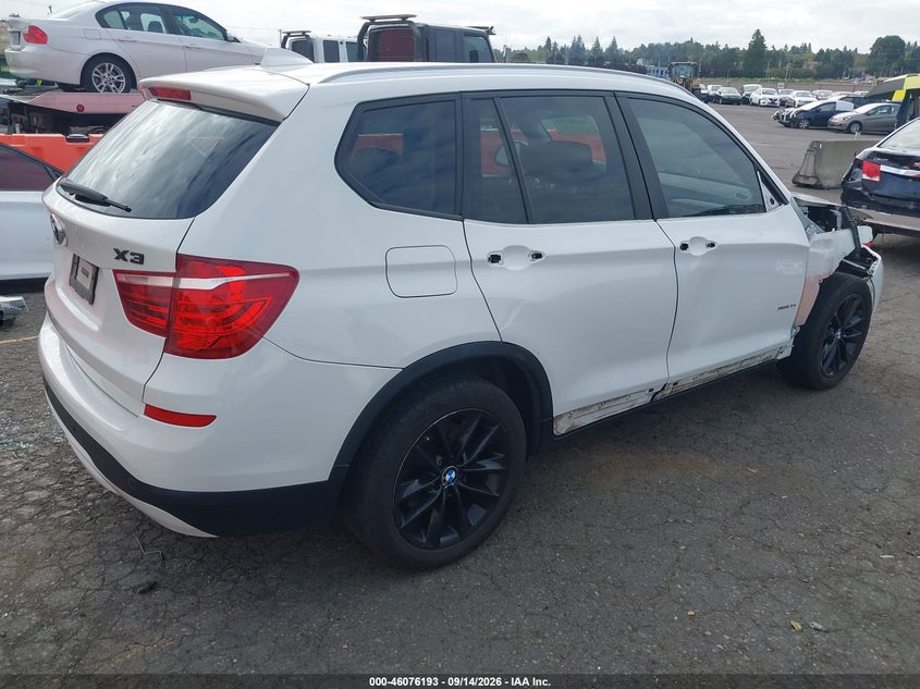 Vin: 5uxwx9c50g0d74511, lot: 46575740, bmw x3 xdrive28i 20164