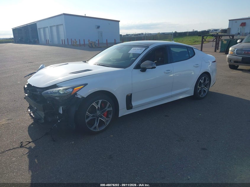 Vin: knae55lc3k6054481, lot: 46575749, kia stinger gt2 20192