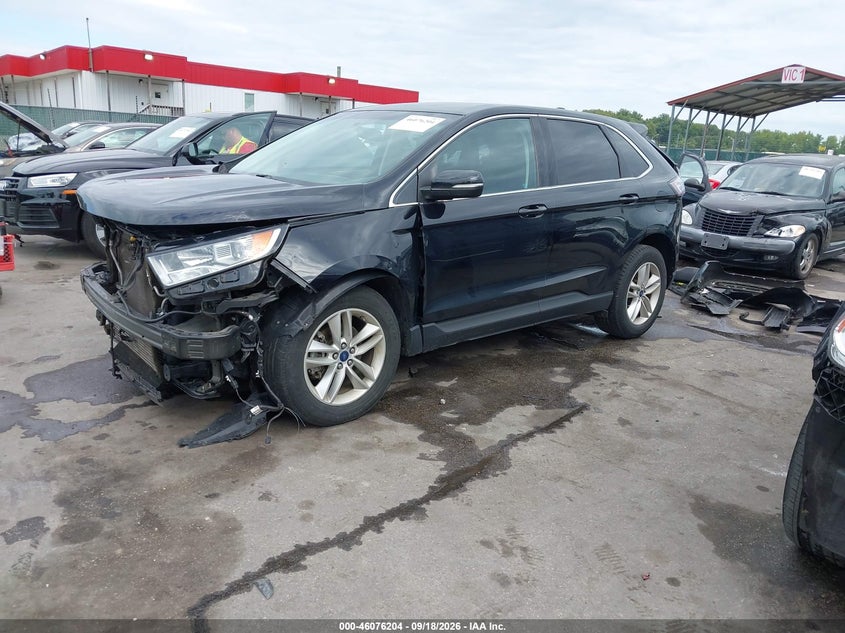 Vin: 2fmpk3j96hbc22457, lot: 46575751, ford edge sel 20172